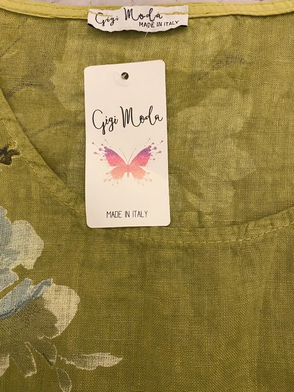 Gigi Moda linen dress Size L